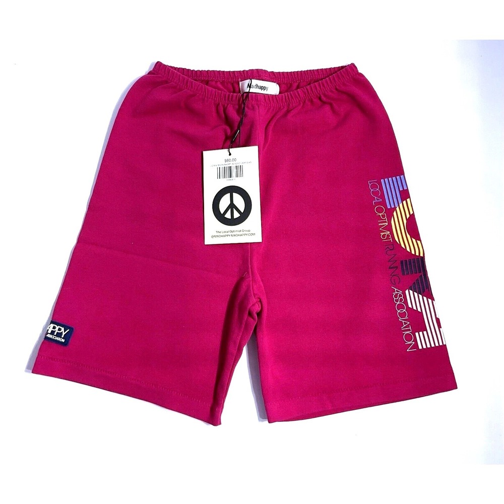 Madhappy LORA Pink Biker Shorts Size Extra Small XS Cycling Local Optimist NWT